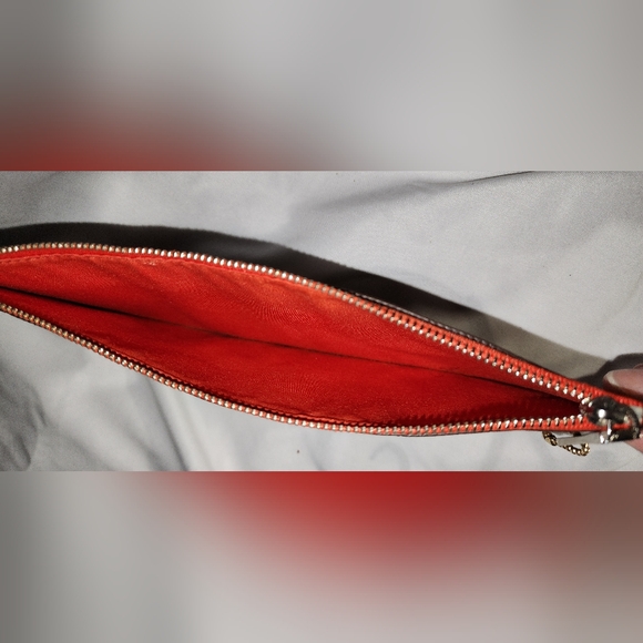 Coach Envelope Clutch Pouch, Wallet Bag w/ Signature Logo - Picture 8 of 9